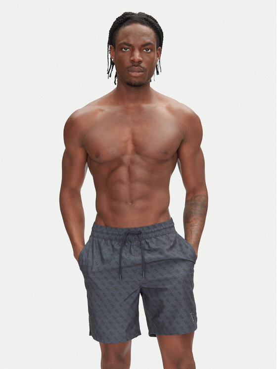 Guess Guess Plaukimo šortai F5GT00 WG2D2 Tamsiai mėlyna Regular Fit
