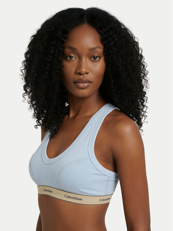 Calvin Klein Underwear Sutien Bralette LV00QF8594 Albastru
