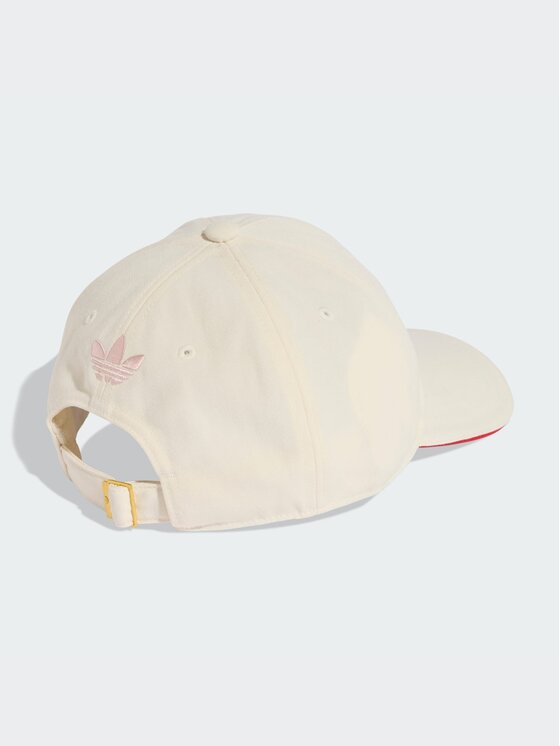 adidas adidas Czapka z daszkiem BASEBALL CAP WITH SCRUNCHY Biały