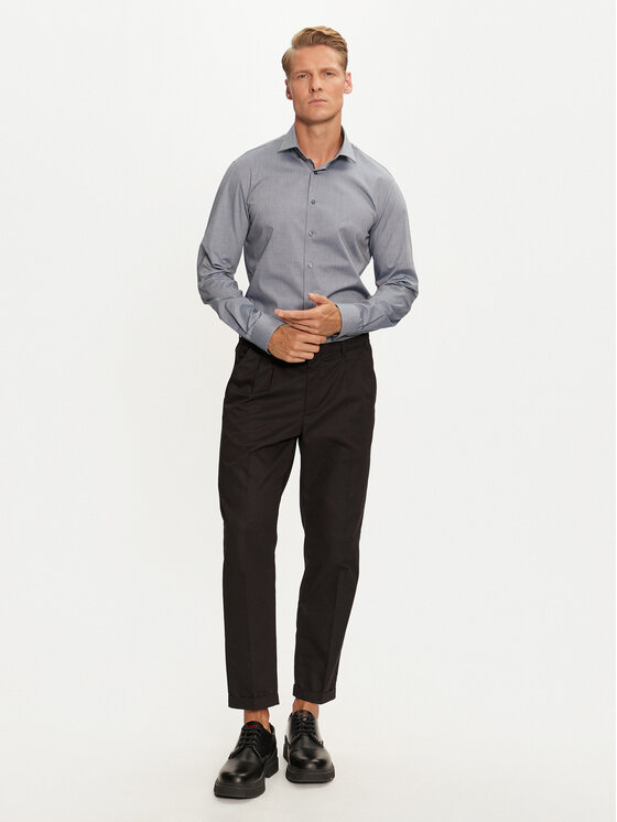 Calvin Klein Calvin Klein Koszula K10K113539 Niebieski Regular Fit