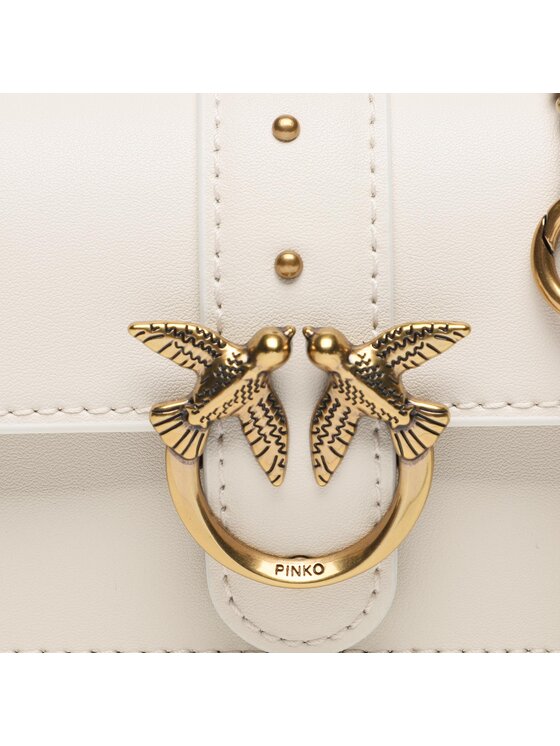 PINKO Pinko Torbica Love One Micro C 100064 A0F1 Écru