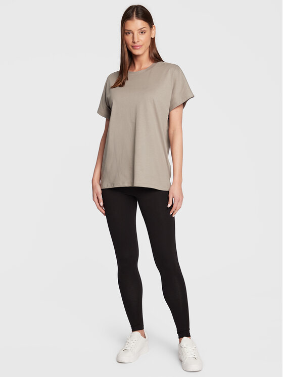 T-shirt TTSHF135 Grigio Oversize