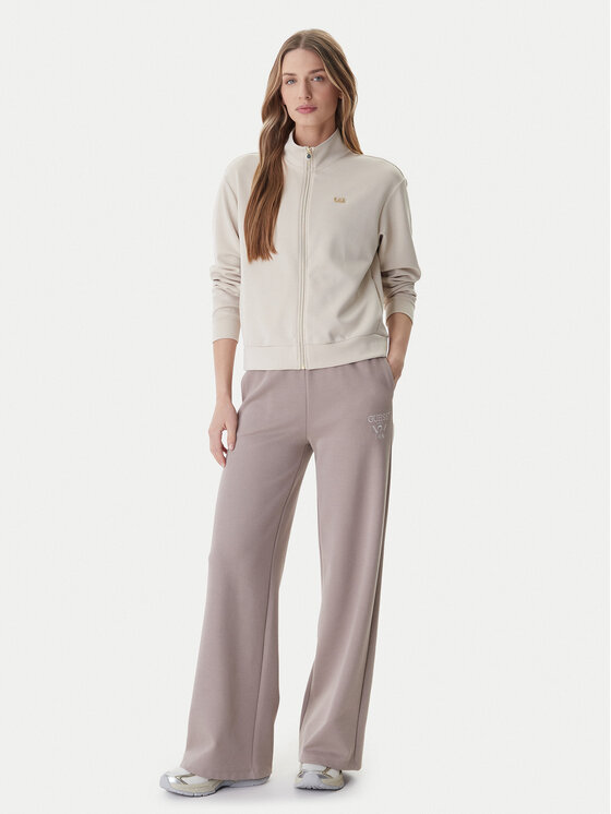 EA7 Emporio Armani EA7 Emporio Armani Mikina 7W000191 AF12643 Béžová Regular Fit