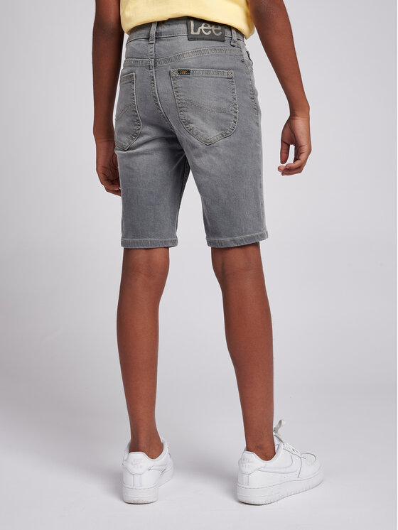 Lee Lee Šortky z materiálu West 5 Pocket LEE0105 Šedá
