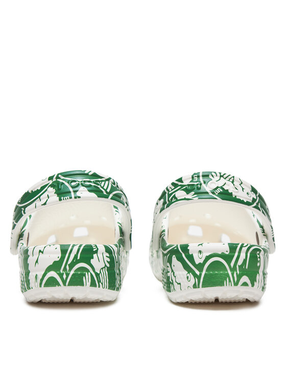 Crocs Crocs Iešļūcenes Classic Duke Print Clog K 210007 Zaļš