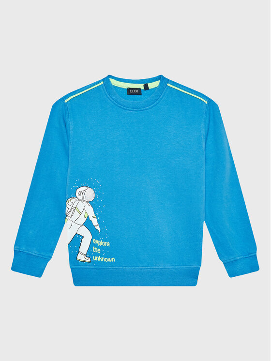 Blue Seven Bluză 864698 Albastru Regular Fit