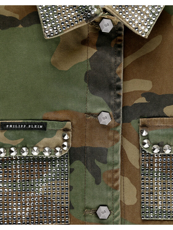 PHILIPP PLEIN PHILIPP PLEIN Parka 26717 Černá Basic Fit
