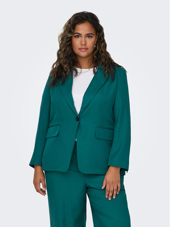 ONLY Carmakoma Sacou New Frey 15306759 Verde Regular Fit