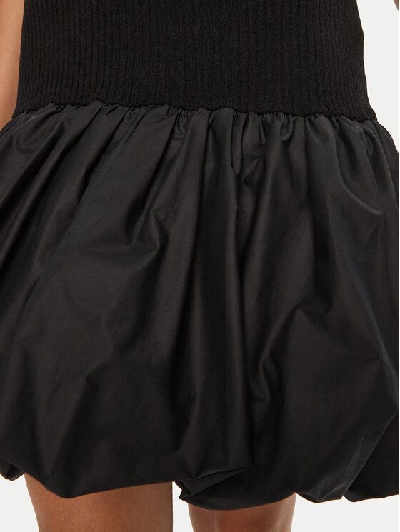 ROTATE ROTATE Sukienka koktajlowa 113620 Czarny Slim Fit