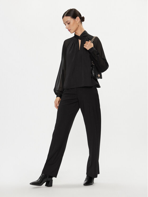 JDY JDY Μπλουζάκι 15308467 Μαύρο Regular Fit
