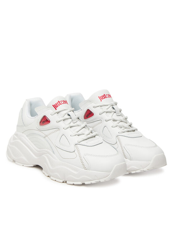 Just Cavalli Just Cavalli Sneakersy 79RA3SL1 Biały
