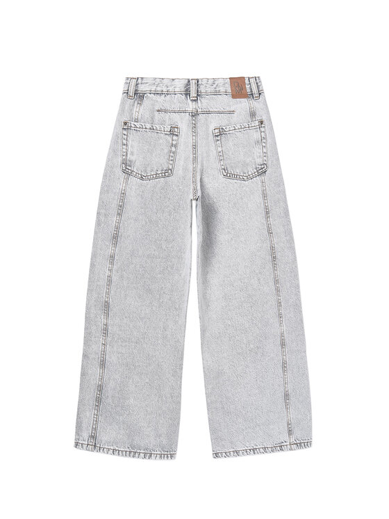 Mayoral Mayoral Jeans hlače 6552 Siva Wide Leg