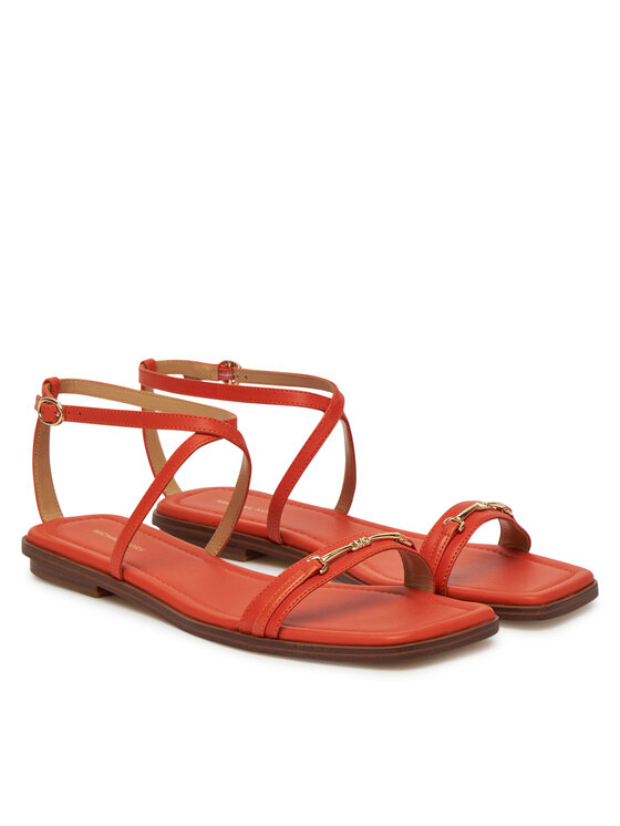 MICHAEL Michael Kors MICHAEL Michael Kors Sandali Lena 40S5LEFS1L Oranžna