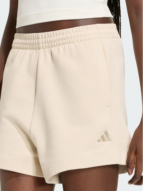 adidas adidas Szorty sportowe 165377 Beżowy Loose Fit