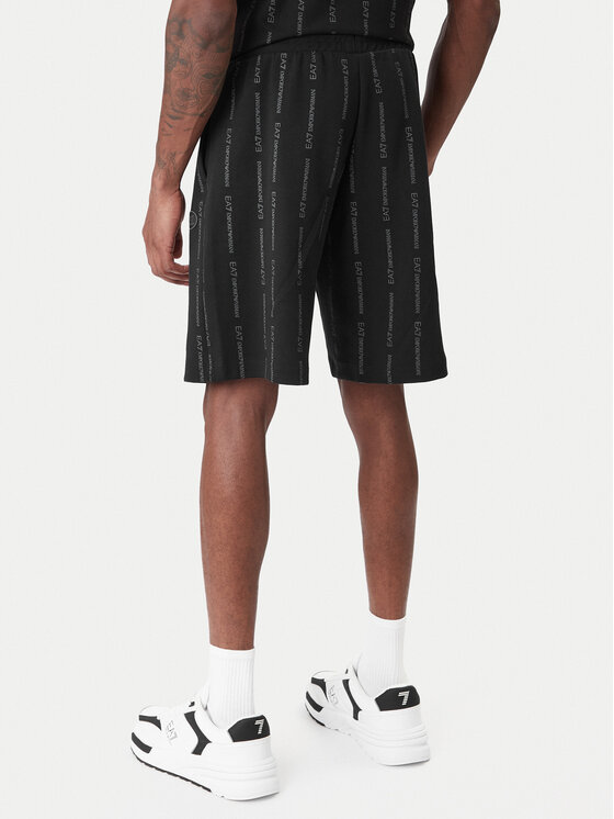 EA7 Emporio Armani EA7 Emporio Armani Sportovní kraťasy 7M001393 AF12660 FC039 Černá Regular Fit