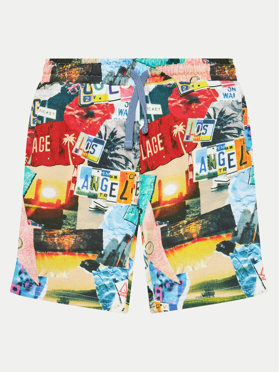 Guess Guess Pantaloni scurți sport L4GD11 KA6R3 Colorat Regular Fit