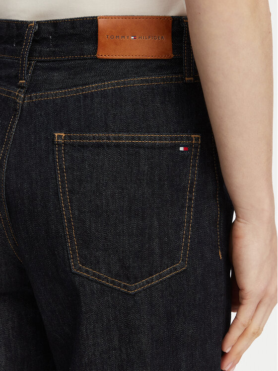 Tommy Hilfiger Tommy Hilfiger Džinsi WW0WW50966 Tumši zils Taper Fit