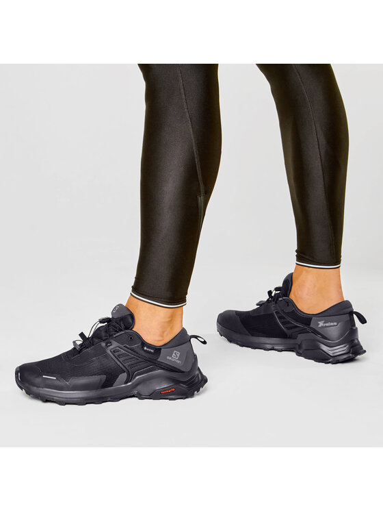 Salomon Salomon Παπούτσια πεζοπορίας X Raise Gtx GORE-TEX 409737 27 M0 Μαύρο