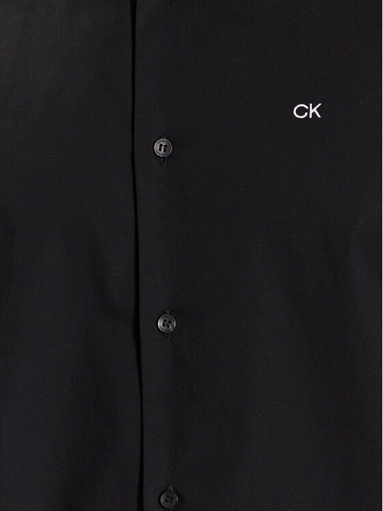 Camicia K10K109440 Nero Regular Fit