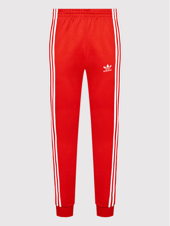 adidas adidas Спортивні штани adicolor Classics Primeblue HF2134 Червоний Slim Fit