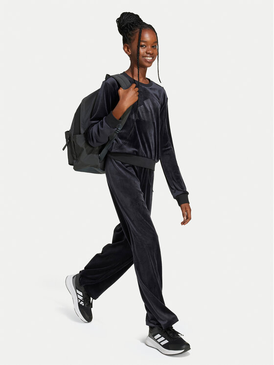 adidas adidas Долнище анцуг Seasonal Essentials Holiday JN2231 Черен Regular Fit