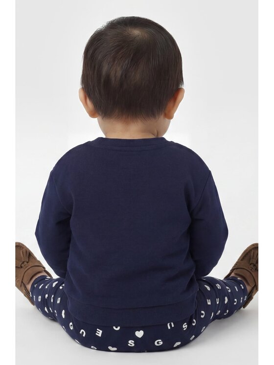 Guess Kids Guess Kids Sweter 183739 Niebieski Classic Fit