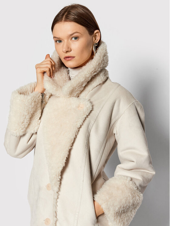 Shearling Patrizia Pepe Ecomontone Montone Cappotto Teddy Patrizia