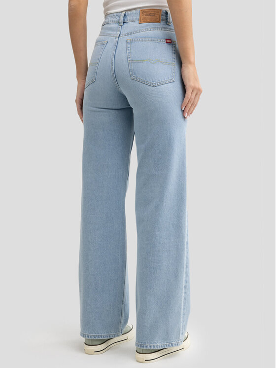 BIG STAR BIG STAR Jeansy ATREA_107_190 Niebieski Wide Leg