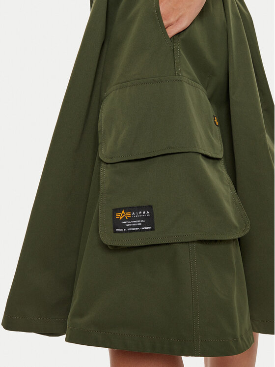 Alpha Industries Alpha Industries Trapez suknja 148069 Zelena Regular Fit