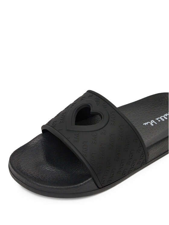 Nelli Blu Nelli Blu Klapki P2047050K Czarny