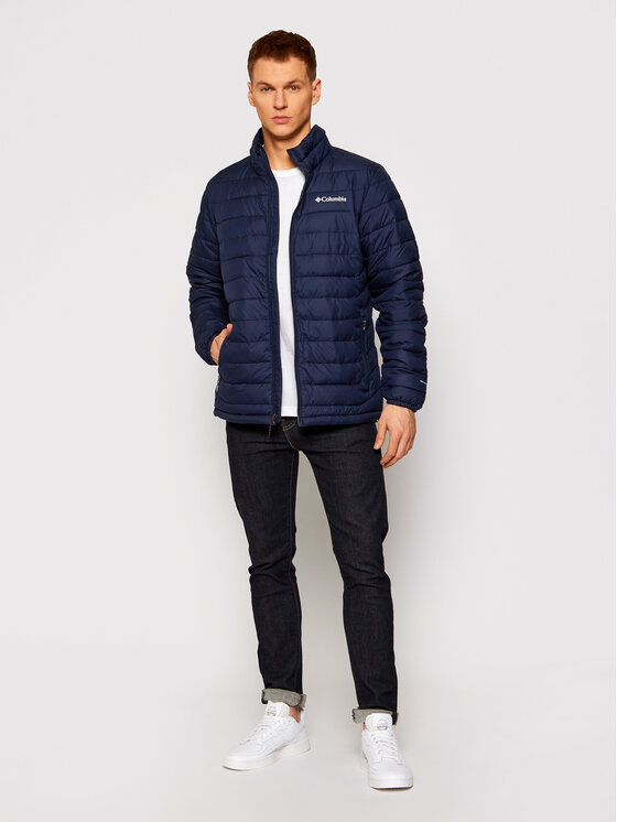 Columbia Columbia Télikabát Powder Lite 1698001 Sötétkék Regular Fit
