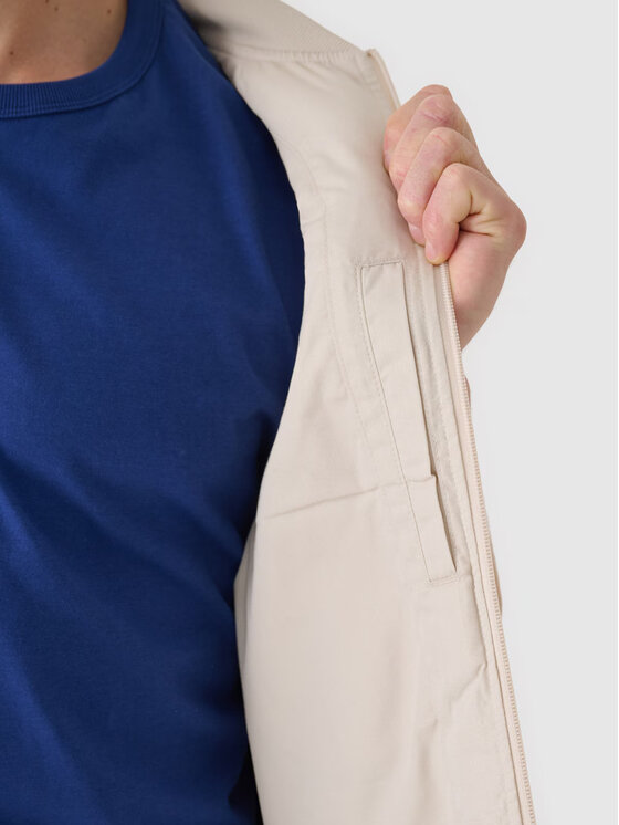 4F 4F Gilet 4FRAW24TVESM171-12S Bianco Regular Fit