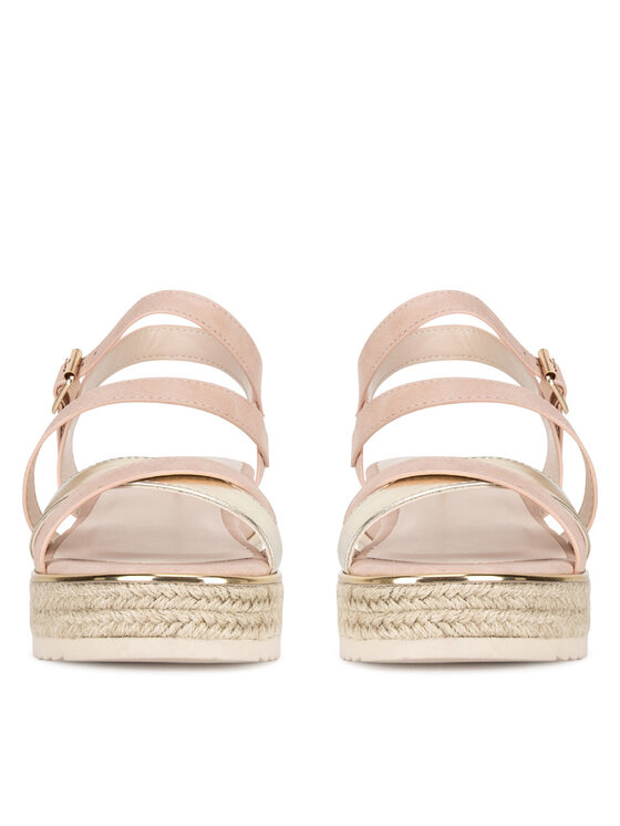 JENNY JENNY Espadryle LB-P1092-YLD Różowy