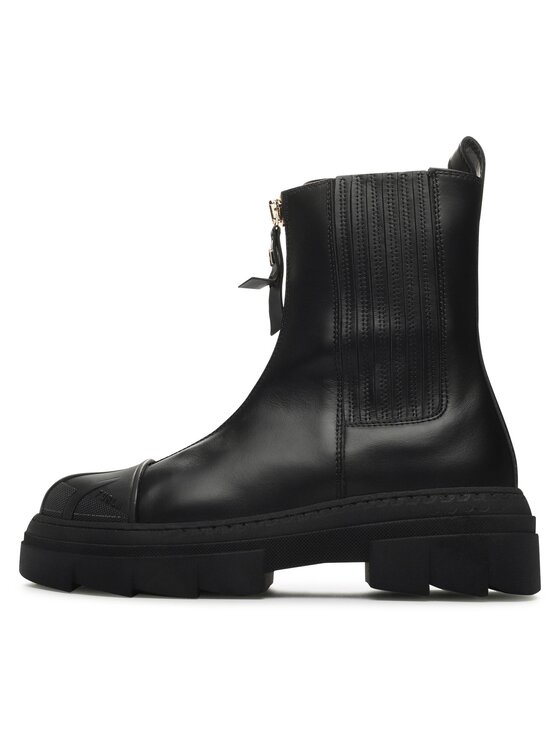 Furla Furla Klassische Stiefeletten Gum YG95FGU-BX2411-O6000-1007 Schwarz