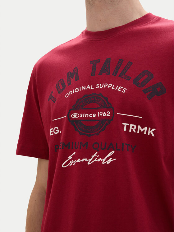 Tom Tailor Tom Tailor T-särk 1037735 Punane Regular Fit