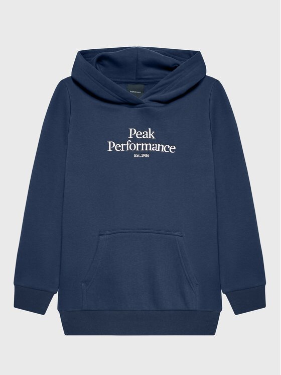 Peak Performance Peak Performance Bluza Original G77748290 Granatowy Regular Fit