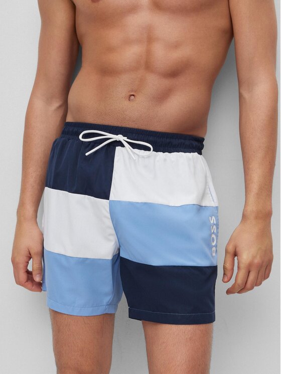 Pantaloncini da bagno 50491592 Blu