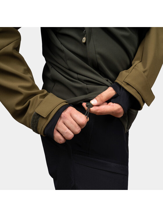 Alpinus Alpinus Kurtka outdoor Oniore Zielony Regular Fit