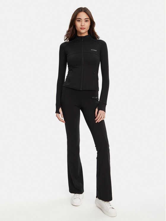 Guess Guess Mikina V5RP17 KCD02 Černá Regular Fit