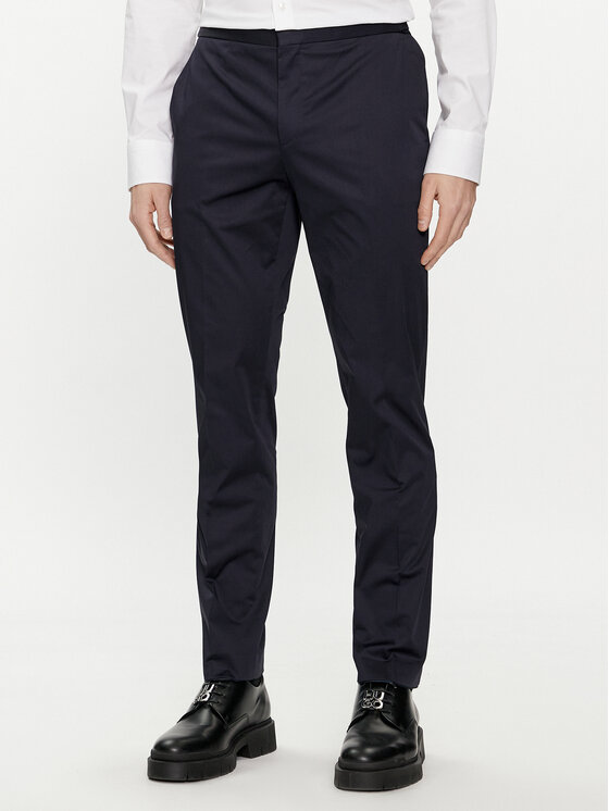 HUGO Hugo Costum Henry/Getlin242V2X 50513585 Bleumarin Regular Fit