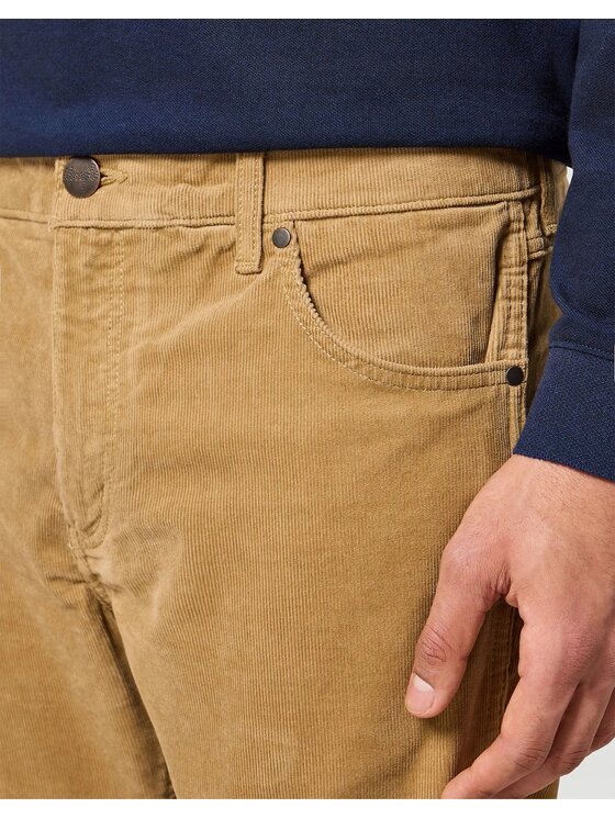 Wrangler Wrangler Pantaloni di tessuto Greensboro Beige Regular Fit