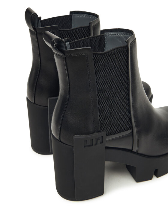 United Nude United Nude Bokacsizma Grip Chelsea Mid IV 109590116 Fekete