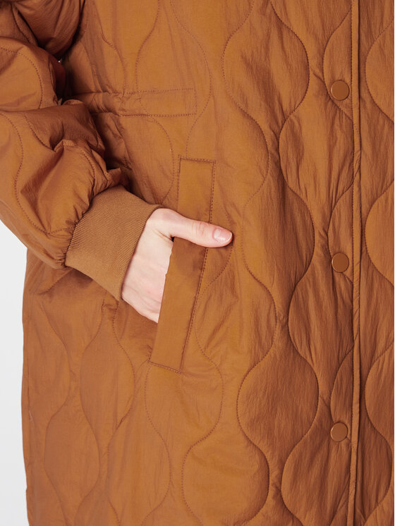 United Colors Of Benetton United Colors Of Benetton Kevad-sügis jope 25WUDN00T Pruun Oversize