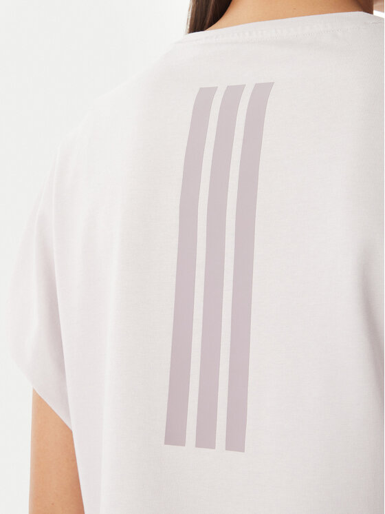adidas adidas Tričko Power Workout KE8052 Fialová Loose Fit