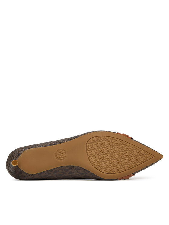 MICHAEL Michael Kors MICHAEL Michael Kors Čevlji z visoko peto Mandy Flex 40T5MAMP1B Rjava