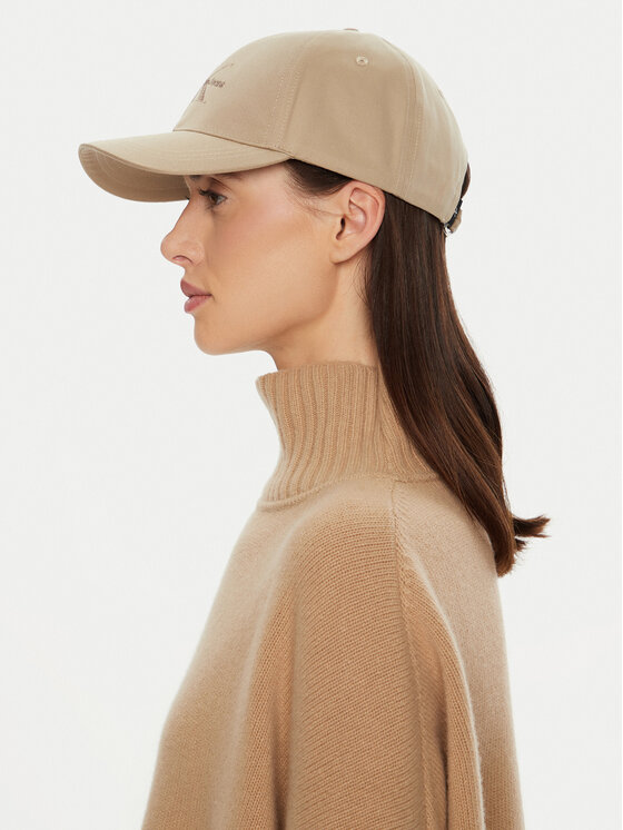 Calvin Klein Calvin Klein Бейсболка Mono Logo Embro K60K612317 Бежевий