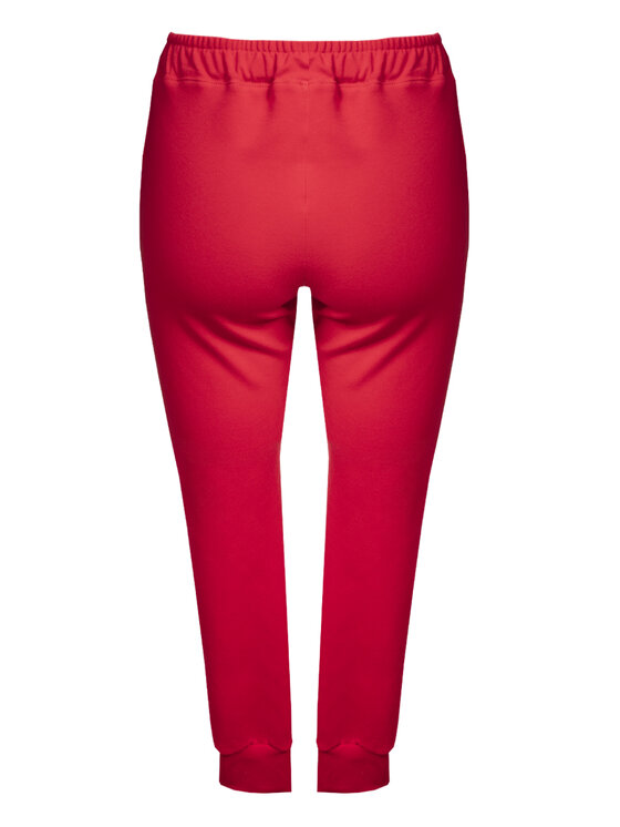 DKaren Sport DKaren Sport Spodnie dresowe Seattle Czerwony Classic Fit