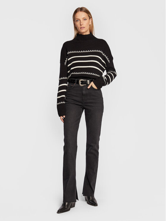 Salsa Golf 126771 Czarny Regular Fit Modivo.pl