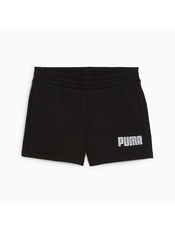Puma Puma Szorty sportowe 686329 Czarny Regular Fit