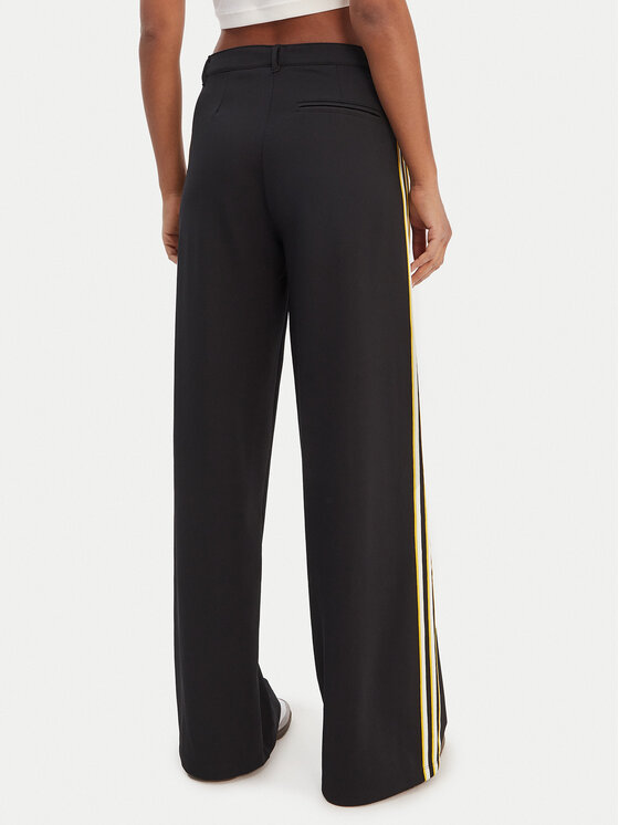 adidas adidas Текстилни панталони Sport Tailored KD2963 Черен Wide Leg